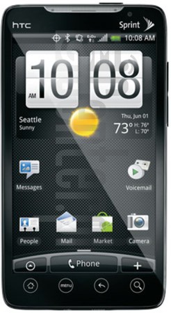 Pemeriksaan IMEI HTC EVO 4G di imei.info