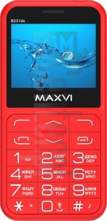 IMEI Check MAXVI B231ds on imei.info