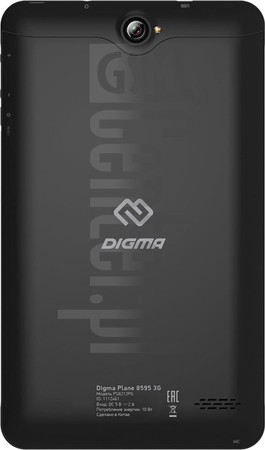 Kontrola IMEI DIGMA Plane 8595 3G na imei.info