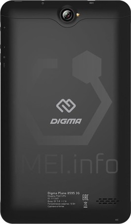 Pemeriksaan IMEI DIGMA Plane 8595 3G di imei.info