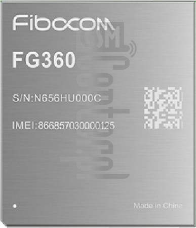 Verificación del IMEI  FIBOCOM FG360-EAU en imei.info