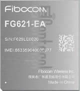 Skontrolujte IMEI FIBOCOM FG621-EA na imei.info