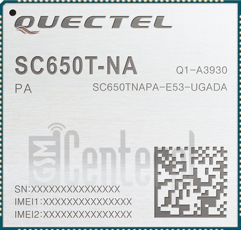 Pemeriksaan IMEI QUECTEL SC650T-NA di imei.info