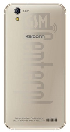 Vérification de l'IMEI KARBONN Quattro L52 VR sur imei.info