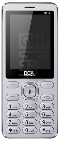 Kontrola IMEI DOX TECHNOLOGIES B410 na imei.info