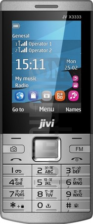 Controllo IMEI JIVI JV X3333 su imei.info
