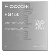 Verificação do IMEI FIBOCOM FG150-AE em imei.info