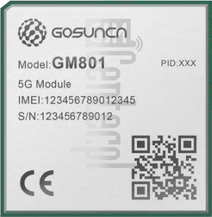 Перевірка IMEI GOSUNCN GM801 на imei.info