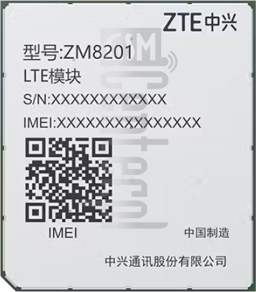 IMEI चेक ZTE ZM8201 imei.info पर