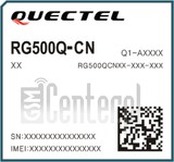 ตรวจสอบ IMEI QUECTEL RG500Q-CN บน imei.info