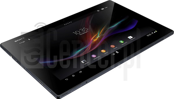 تحقق من رقم IMEI SONY Xperia Tablet Z LTE SGP321 على imei.info