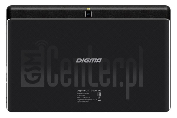 IMEI चेक DIGMA Citi 3000 4G imei.info पर