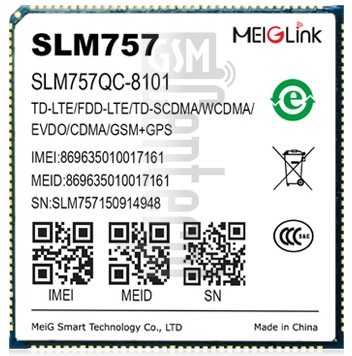 Verificación del IMEI  FORGE SLM757 en imei.info