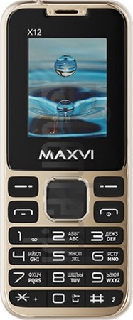 تحقق من رقم IMEI MAXVI X12 على imei.info