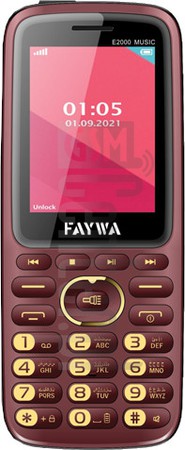 ตรวจสอบ IMEI FAYWA E2000 Music บน imei.info