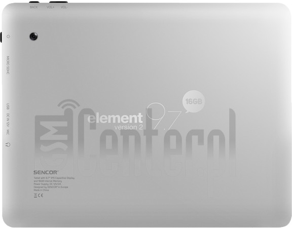 IMEI Check SENCOR ELEMENT 9.7 V2 on imei.info