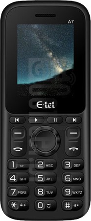 IMEI चेक E-TEL A7 imei.info पर