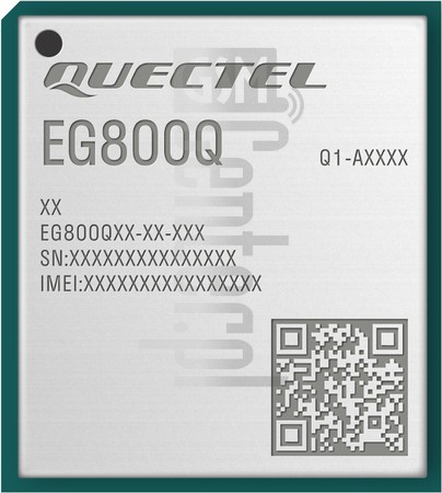 Vérification de l'IMEI QUECTEL EG800Q-NA sur imei.info
