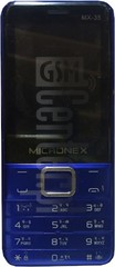 Skontrolujte IMEI MICRONEX MX-35 na imei.info