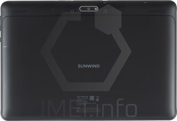 Kontrola IMEI SUNWIND Sky 1262C 3G na imei.info