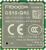 ตรวจสอบ IMEI FIBOCOM G510-Q50 บน imei.info
