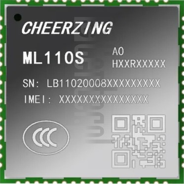 Verificação do IMEI CHEERZING ML110S em imei.info