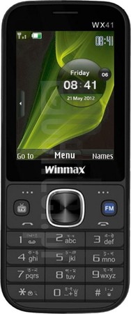 Verificação do IMEI WINMAX WX41 em imei.info