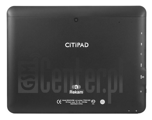 ตรวจสอบ IMEI REKAM Citipad 3G-910 RQ บน imei.info