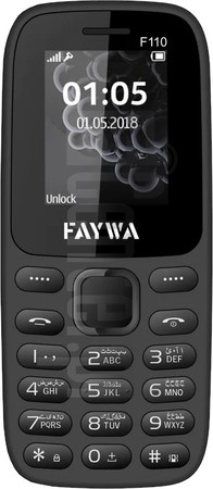 Kontrola IMEI FAYWA F110 na imei.info