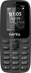 Skontrolujte IMEI FAYWA F110 na imei.info