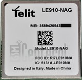 Vérification de l'IMEI TELIT HE910-NAG sur imei.info