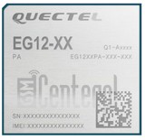 Verificação do IMEI QUECTEL EG12-GT em imei.info