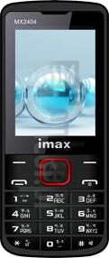 Vérification de l'IMEI IMAX MX2404 sur imei.info