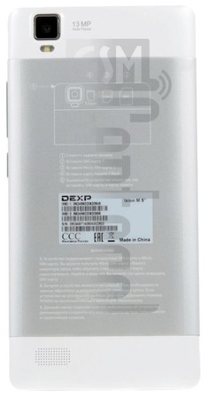 在imei.info上的IMEI Check DEXP Ixion M5