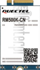 imei.info에 대한 IMEI 확인 QUECTEL RM500K-CN