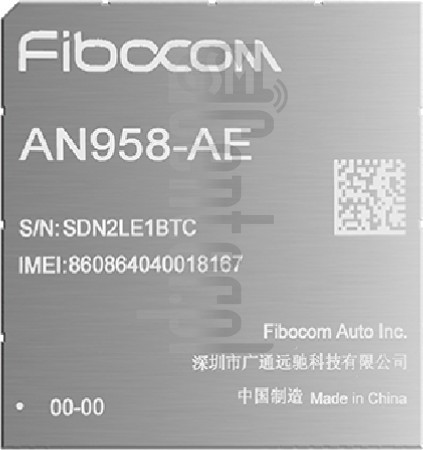 Kontrola IMEI FIBOCOM AN958-AE na imei.info