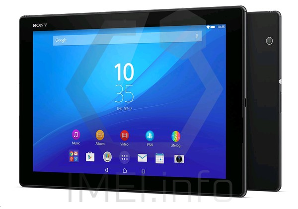 Verificação do IMEI SONY SGP771 Xperia Z4 Tablet LTE em imei.info