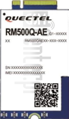 Verificación del IMEI  QUECTEL RM500Q-AE en imei.info