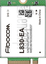 Vérification de l'IMEI FIBOCOM L830-EA sur imei.info