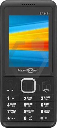 Verificação do IMEI FINEPOWER BA245 em imei.info