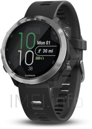 garmin forerunner 645 serial number