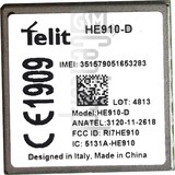 IMEI Check TELIT HE910-NAD on imei.info