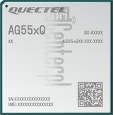 在imei.info上的IMEI Check QUECTEL AG550Q-NA