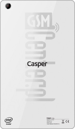 Verificación del IMEI  CASPER Via T8 3G en imei.info