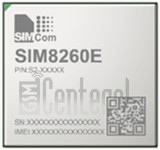Vérification de l'IMEI SIMCOM SIM8260E sur imei.info