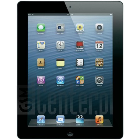 Pemeriksaan IMEI APPLE iPad 4 Wi-Fi di imei.info