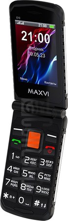 IMEI Check MAXVI E10 on imei.info
