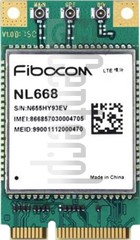 Skontrolujte IMEI FIBOCOM NL668 na imei.info