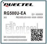 Controllo IMEI QUECTEL RG500U-EA su imei.info