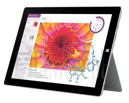 Sprawdź IMEI MICROSOFT Surface 3 64GB na imei.info